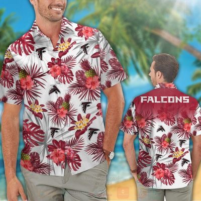 Nfl Atlanta Falcons Hibiscus Flower Hawaiian Shirt, Short - Hot Sale 2025