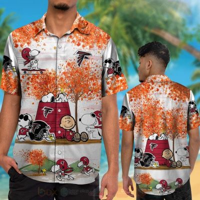 Nfl Atlanta Falcons Snoopy Autumn Hawaiian Shirt, Short - Hot Sale 2025