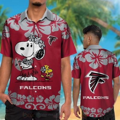 Nfl Atlanta Falcons Snoopy And Woodstock Hawaiian Shirt, Short - Hot Sale 2025