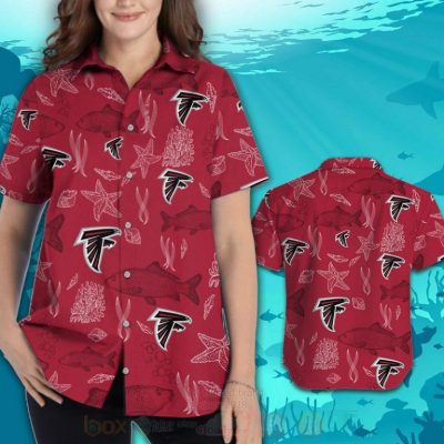 Nfl Atlanta Falcons Starfish Hawaiian Shirt, Short - Hot Sale 2025