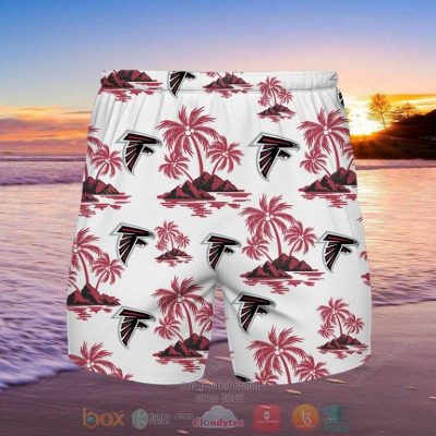 Nfl Atlanta Falcons Palm Tree Hawaiian Shirt, Shorts - Hot Sale 2025