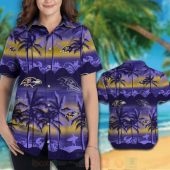 Nfl Baltimore Ravens Light Purple Hawaiian Shirt Short 1 768x768 1.jpg - demo10