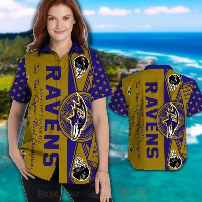 Nfl Baltimore Ravens Men Woman Hawaiian Shirt, Short - Hot Sale 2025
