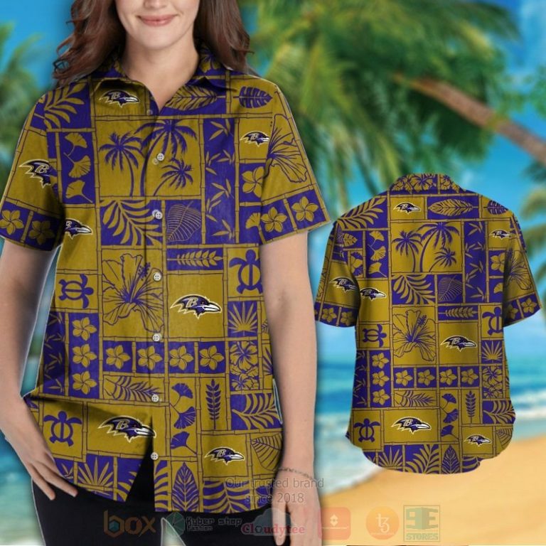 Nfl Baltimore Ravens Turtle Hawaiian Shirt, Short - Hot Sale 2025