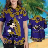 Nfl Baltimore Ravens And Mickey Mouse Hawaiian Shirt Short 1 768x768 1.jpg - demo10