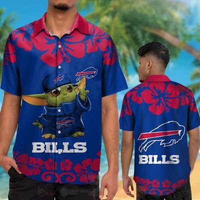 Nfl Buffalo Bills Baby Yoda Hawaiian Shirt, Short - Hot Sale 2025