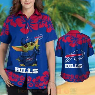 Nfl Buffalo Bills Baby Yoda Hawaiian Shirt, Short - Hot Sale 2025