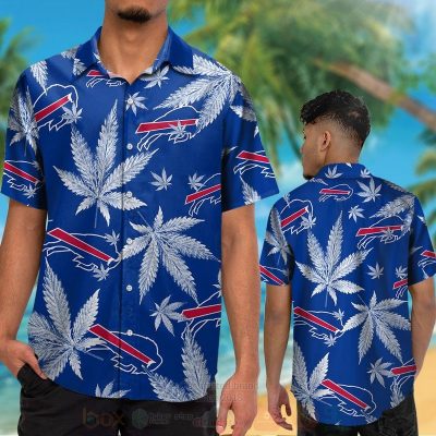 Nfl Buffalo Bills Cannabis Leaves Hawaiian Shirt, Short - Hot Sale 2025