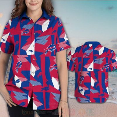 Nfl Buffalo Bills Red-Blue Hawaiian Shirt, Short - Hot Sale 2025