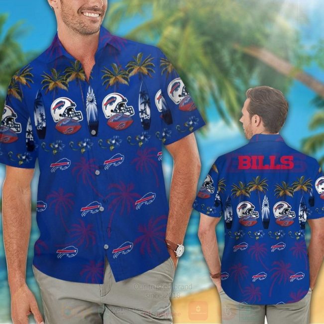 Nfl Buffalo Bills Rugby Cap Hawaiian Shirt, Short - Hot Sale 2025