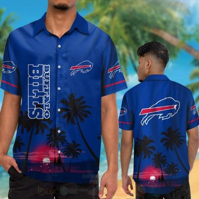 Nfl Buffalo Bills Sunset Hawaiian Shirt, Short - Hot Sale 2025