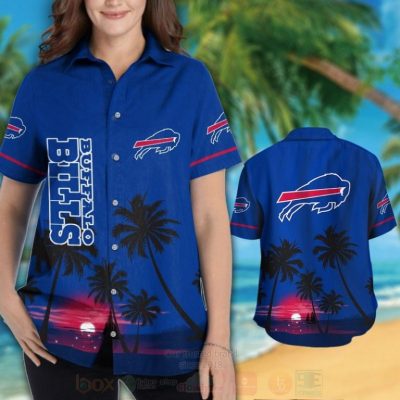 Nfl Buffalo Bills Sunset Hawaiian Shirt, Short - Hot Sale 2025