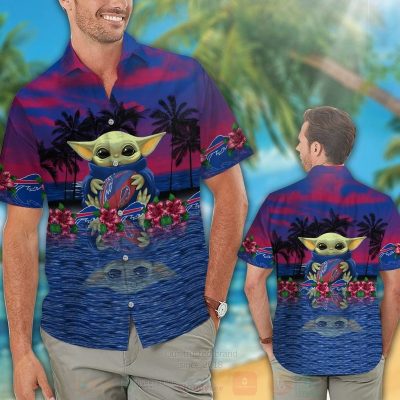Nfl Buffalo Bills And Baby Yoda Hawaiian Shirt, Short - Hot Sale 2025