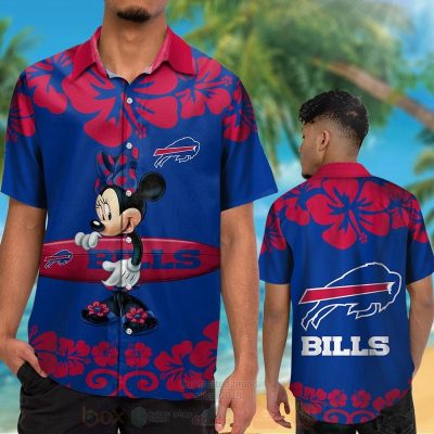 Nfl Buffalo Bills And Minnie Mouse Hawaiian Shirt, Short - Hot Sale 2025