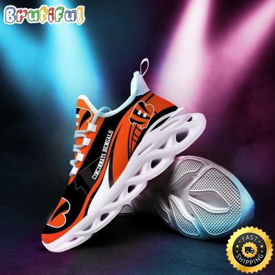 NFL Cincinnati Bengals Sneaker Max Soul Shoes Hot Special Gift For Fans