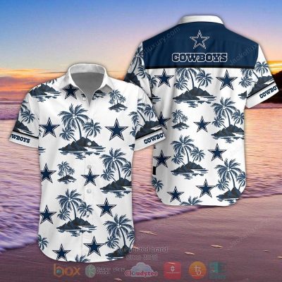 Nfl Dallas Cowboys Palm Tree Hawaiian Shirt, Shorts - Hot Sale 2025