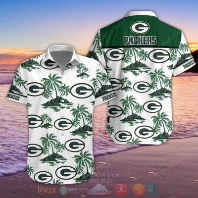 Nfl Green Bay Packers Palm Tree Hawaiian Shirt, Shorts - Hot Sale 2025