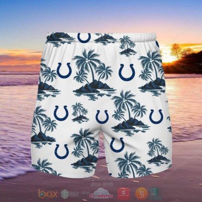 Nfl Indianapolis Colts Palm Tree Hawaiian Shirt, Shorts - Hot Sale 2025