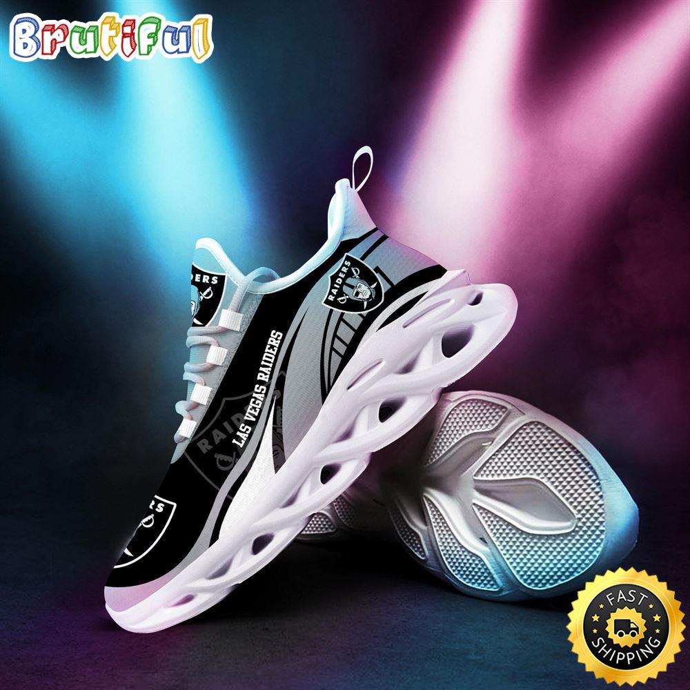 NFL Las Vegas Raiders Sneaker Max Soul Shoes Hot Special Gift For Fans