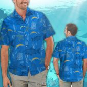 Nfl Los Angeles Chargers Blue Fish Hawaiian Shirt Short 1 768x768 1.jpg - demo10