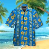 Nfl Los Angeles Chargers Full Blue Yellow Hibiscus Hawaiian Shirt Short.jpg - demo10