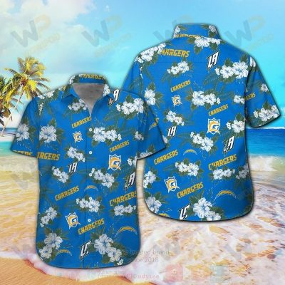 Nfl Los Angeles Chargers Hawaiian Shirt, Short - Hot Sale 2025
