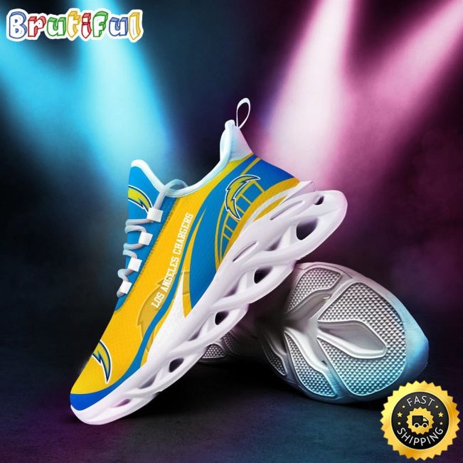 NFL Los Angeles Chargers Sneaker Max Soul Shoes Hot Special Gift For Fans