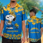 Nfl Los Angeles Chargers Snoopy And Woodstock Hawaiian Shirt Short 1 768x768 1.jpg - demo10