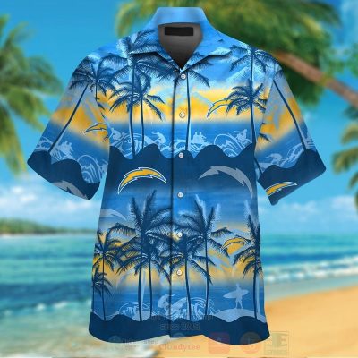 Nfl Los Angeles Chargers Surf Hawaiian Shirt, Short - Hot Sale 2025