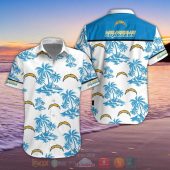 Nfl Los Angeles Chargers Palm Tree Hawaiian Shirt Shorts.jpg - demo10