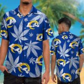 Nfl Los Angeles Rams Cannabis Leaves Hawaiian Shirt Short 1 768x768 1.jpg - demo10