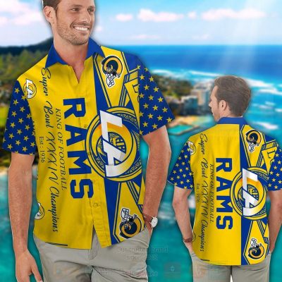 Nfl Los Angeles Rams Men Woman Hawaiian Shirt, Short - Hot Sale 2025