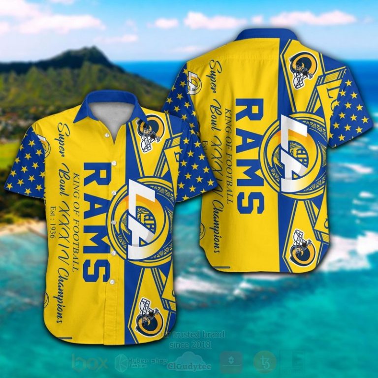 Nfl Los Angeles Rams Men Woman Hawaiian Shirt, Short - Hot Sale 2025