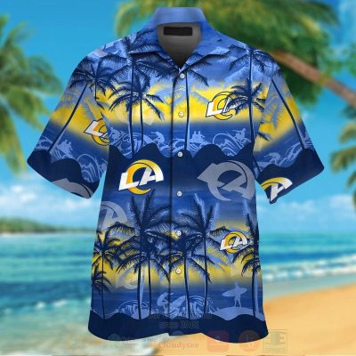 Nfl Los Angeles Rams Surf Hawaiian Shirt, Short - Hot Sale 2025