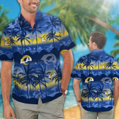 Nfl Los Angeles Rams Surf Hawaiian Shirt, Short - Hot Sale 2025