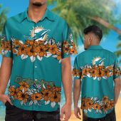 Nfl Miami Dolphins Aqua Green Orange Hiibscus Flower Hawaiian Shirt Short 1 768x768 1.jpg - demo10
