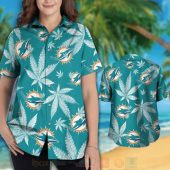 Nfl Miami Dolphins Cannabis Leaves Hawaiian Shirt Short 1 2 768x768 1.jpg - demo10