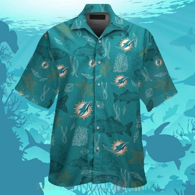 Nfl Miami Dolphins Fish Hawaiian Shirt, Short - Hot Sale 2025
