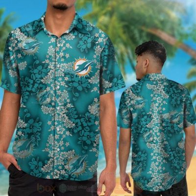 Nfl Miami Dolphins Green Hiibscus Hawaiian Shirt, Short - Hot Sale 2025