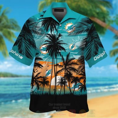 Nfl Miami Dolphins Hawaiian Shirt, Short - Hot Sale 2025