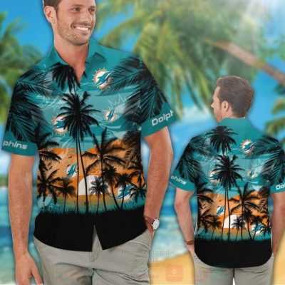 Nfl Miami Dolphins Hawaiian Shirt, Short - Hot Sale 2025