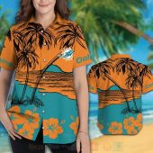 Nfl Miami Dolphins Orange Aqua Green Coconut Tree Hawaiian Shirt Short 1 2 768x768 1.jpg - demo10