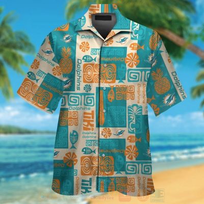 Nfl Miami Dolphins Pineapple Hawaiian Shirt, Short - Hot Sale 2025