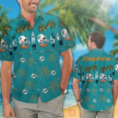 Nfl Miami Dolphins Rugby Hats Hawaiian Shirt, Short - Hot Sale 2025