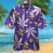 Nfl Minnesota Vikings Cannabis Leaves Hawaiian Shirt Short.jpg - demo10