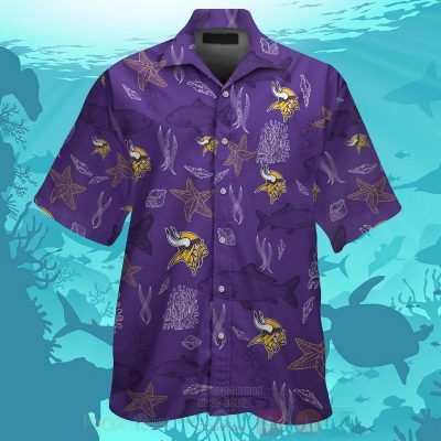 Nfl Minnesota Vikings Fish Hawaiian Shirt, Short - Hot Sale 2025