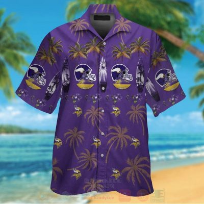Nfl Minnesota Vikings Rugby Hats Hawaiian Shirt, Short - Hot Sale 2025