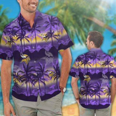 Nfl Minnesota Vikings Surf Hawaiian Shirt, Short - Hot Sale 2025