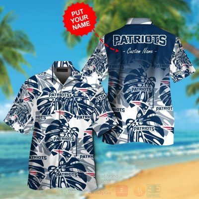 Nfl New England Patriots Custom Name Hawaiian Shirt, Short - Hot Sale 2025