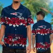 Nfl New England Patriots Dark Red Hiibscu Navy Hawaiian Shirt Short 1 768x768 1.jpg - demo10